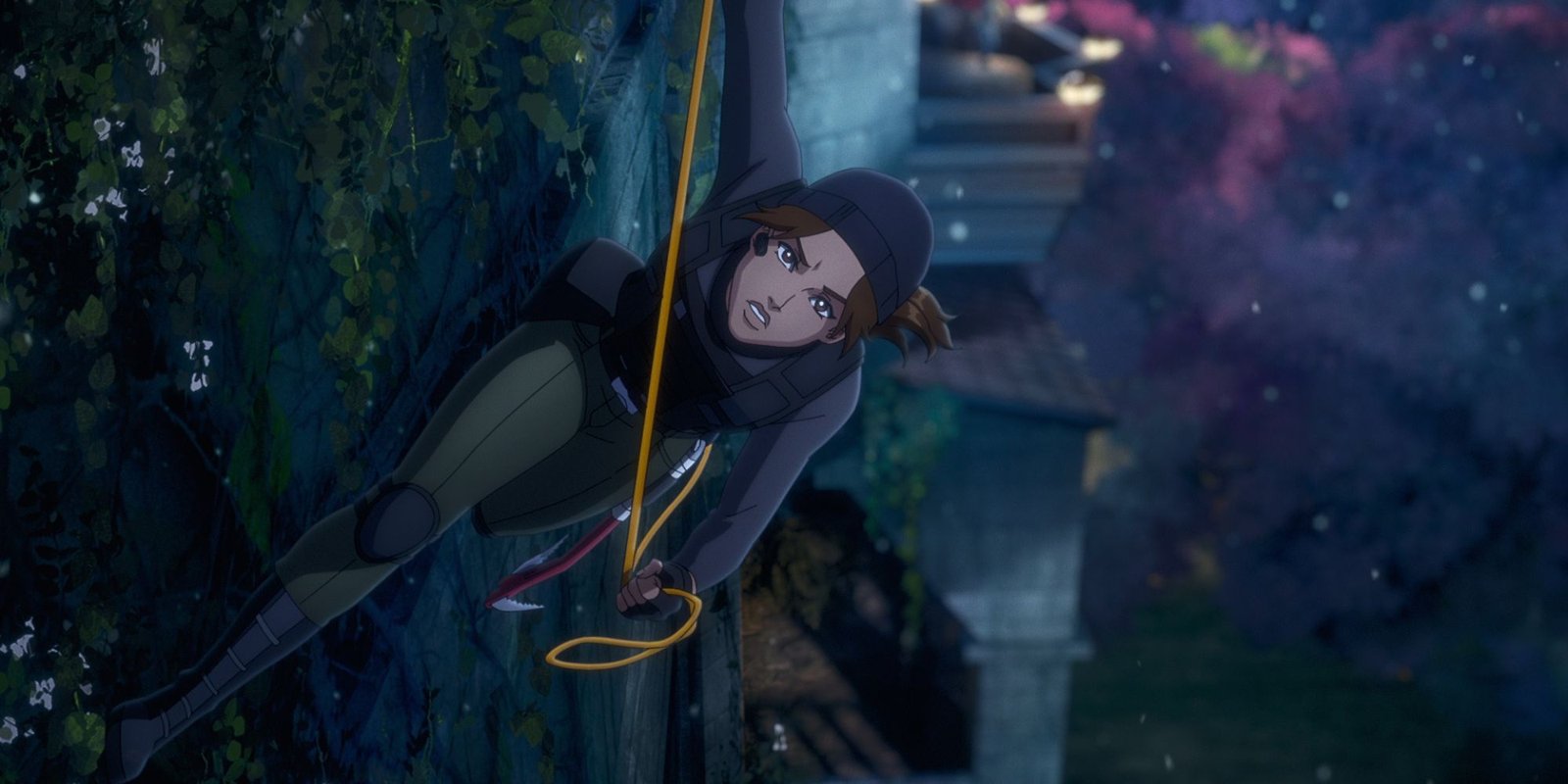 Lara Croft in Tomb Raider: The Legend of Lara Croft on Netflix
