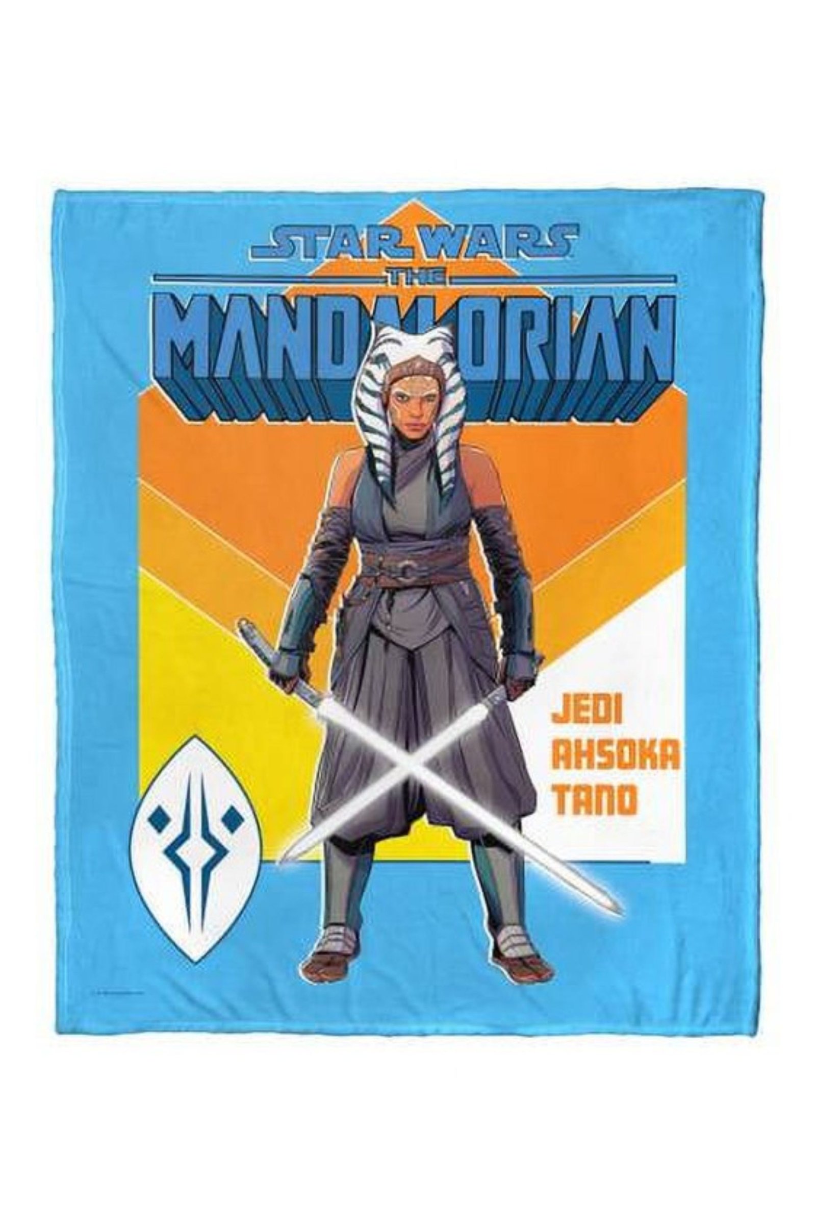 Star Wars The Mandalorian Ahsoka Throw Blanket