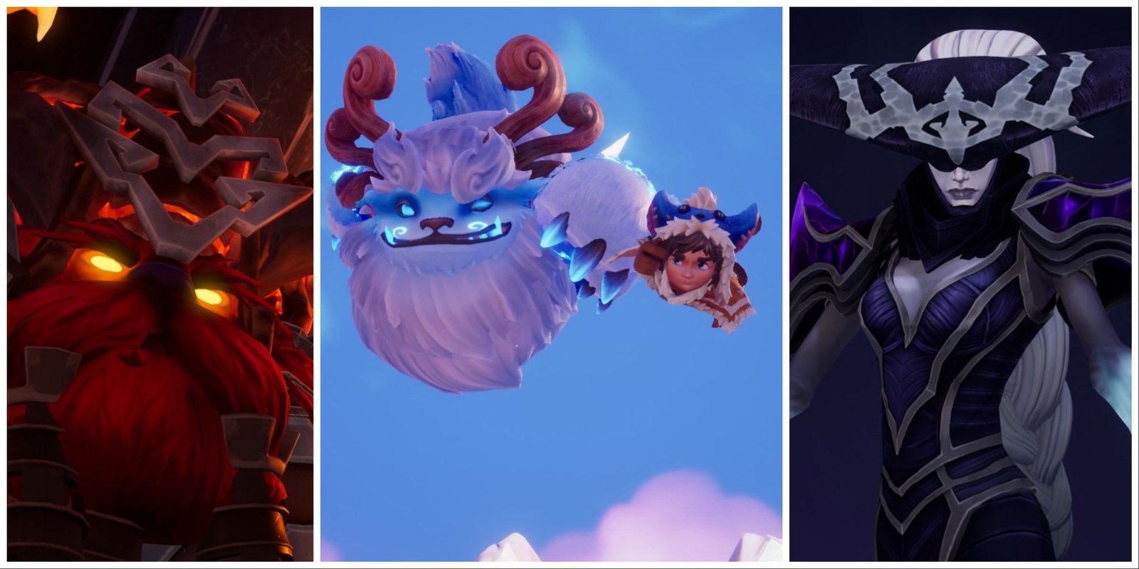 Ornn, Willump, Nunu, and Lissandra