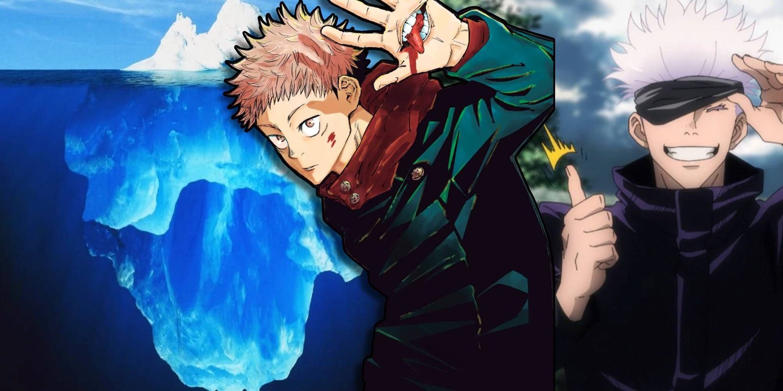 Jujutsu Kaisen Iceberg Theory Explained - Yuji and Gojo 2