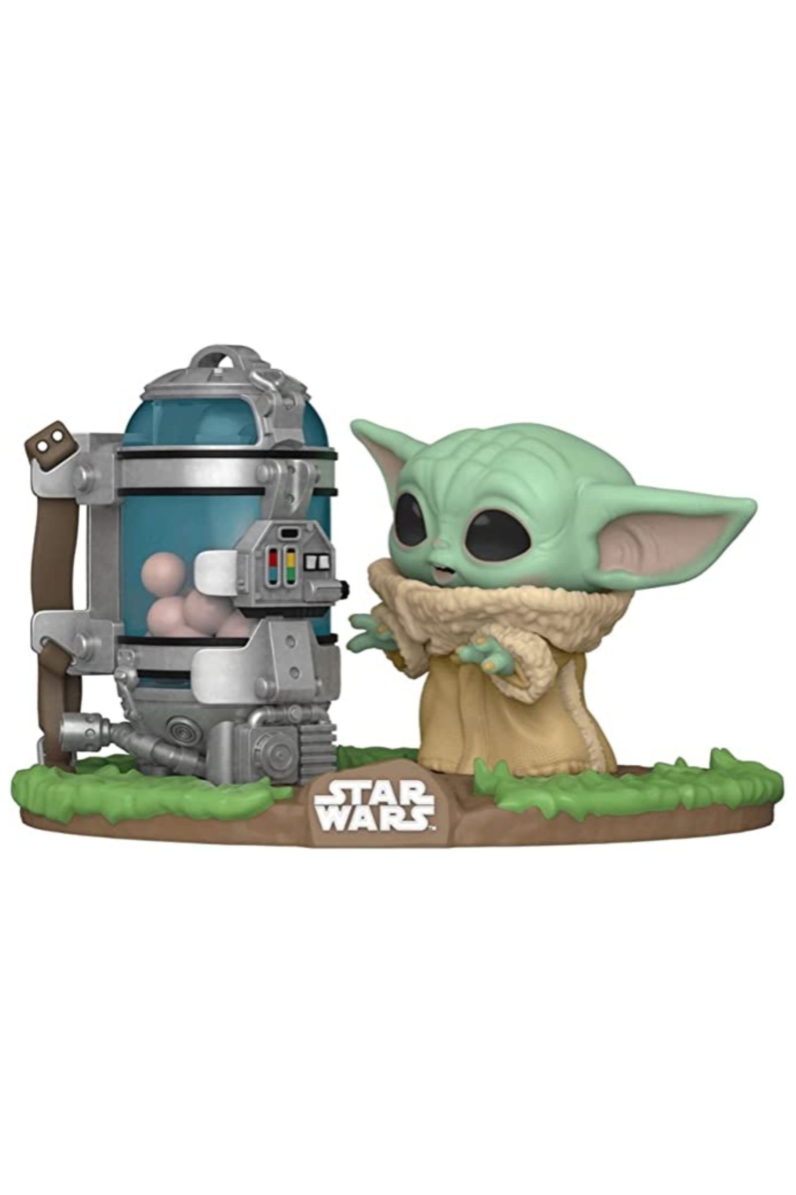 grogu reaching for an egg cannister funko pop