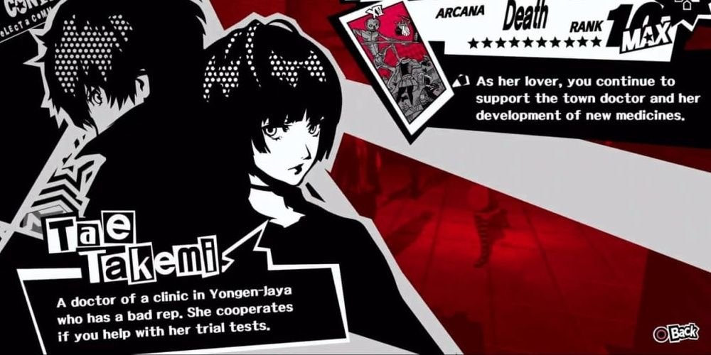 Persona 5 Royal Takemi Romance