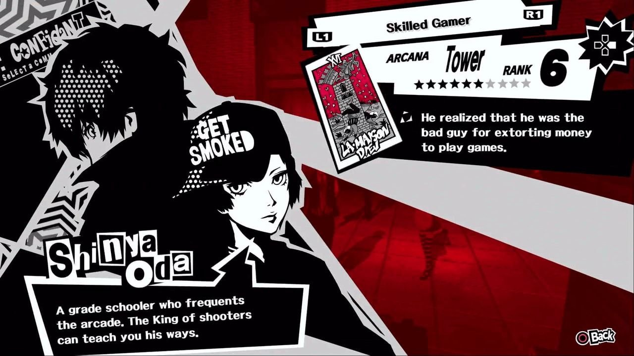 Persona 5 Tower Confidant