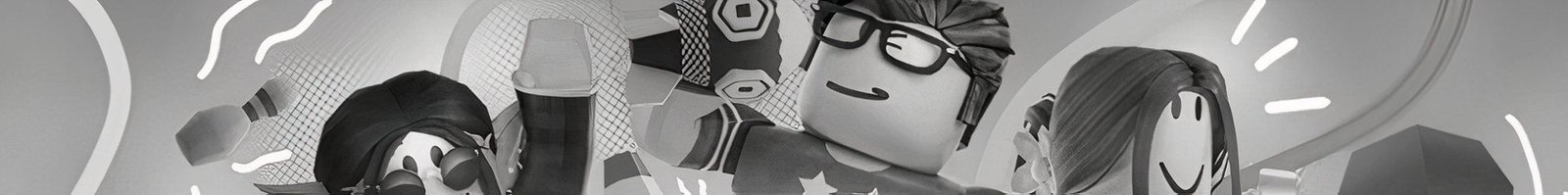 Roblox, Pls Donate black and white Banner Image