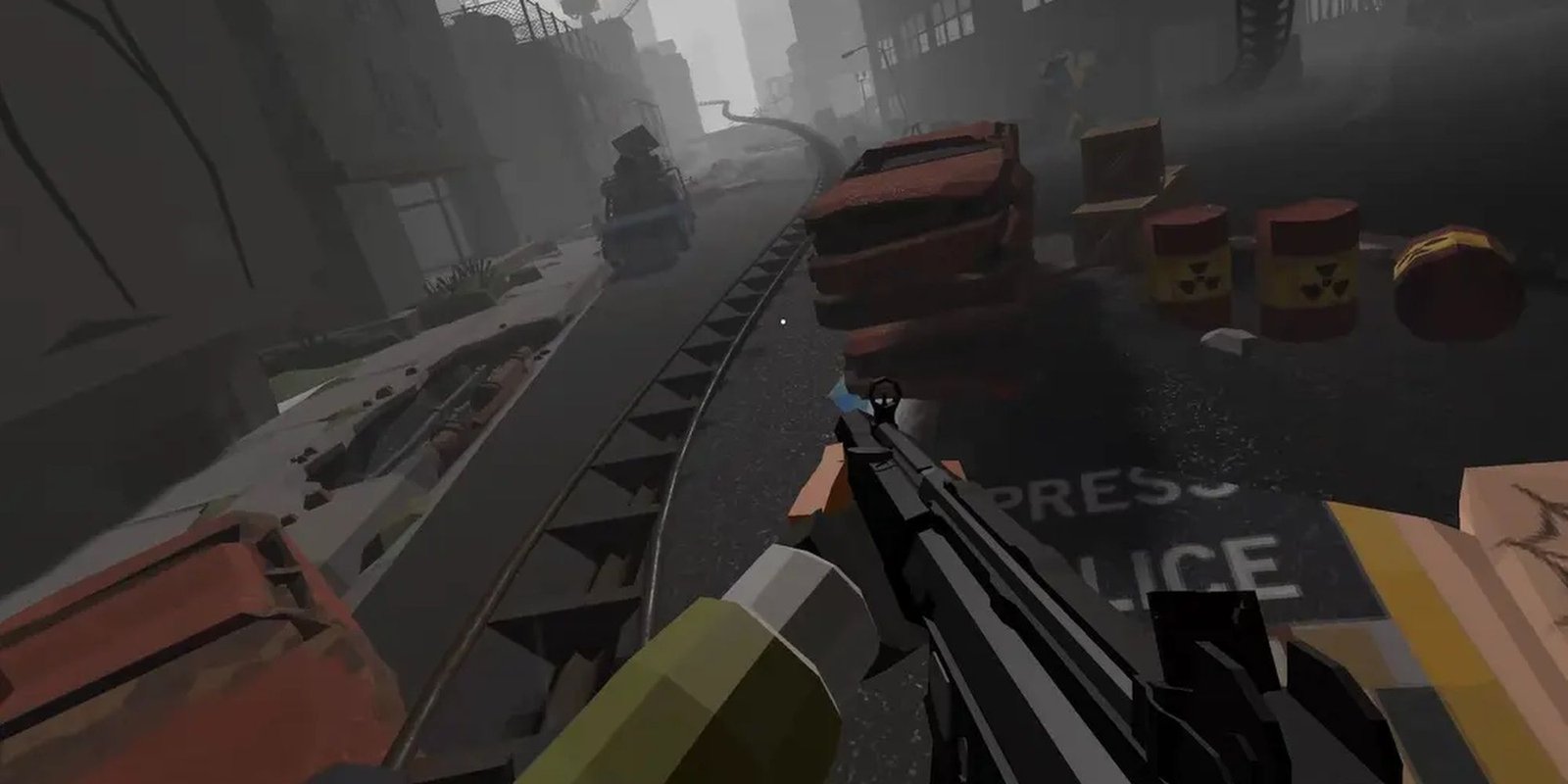 VR Zombie Killer Rollercoaster: Weilding A Machine Gun Whilst Riding The Zombie Rails