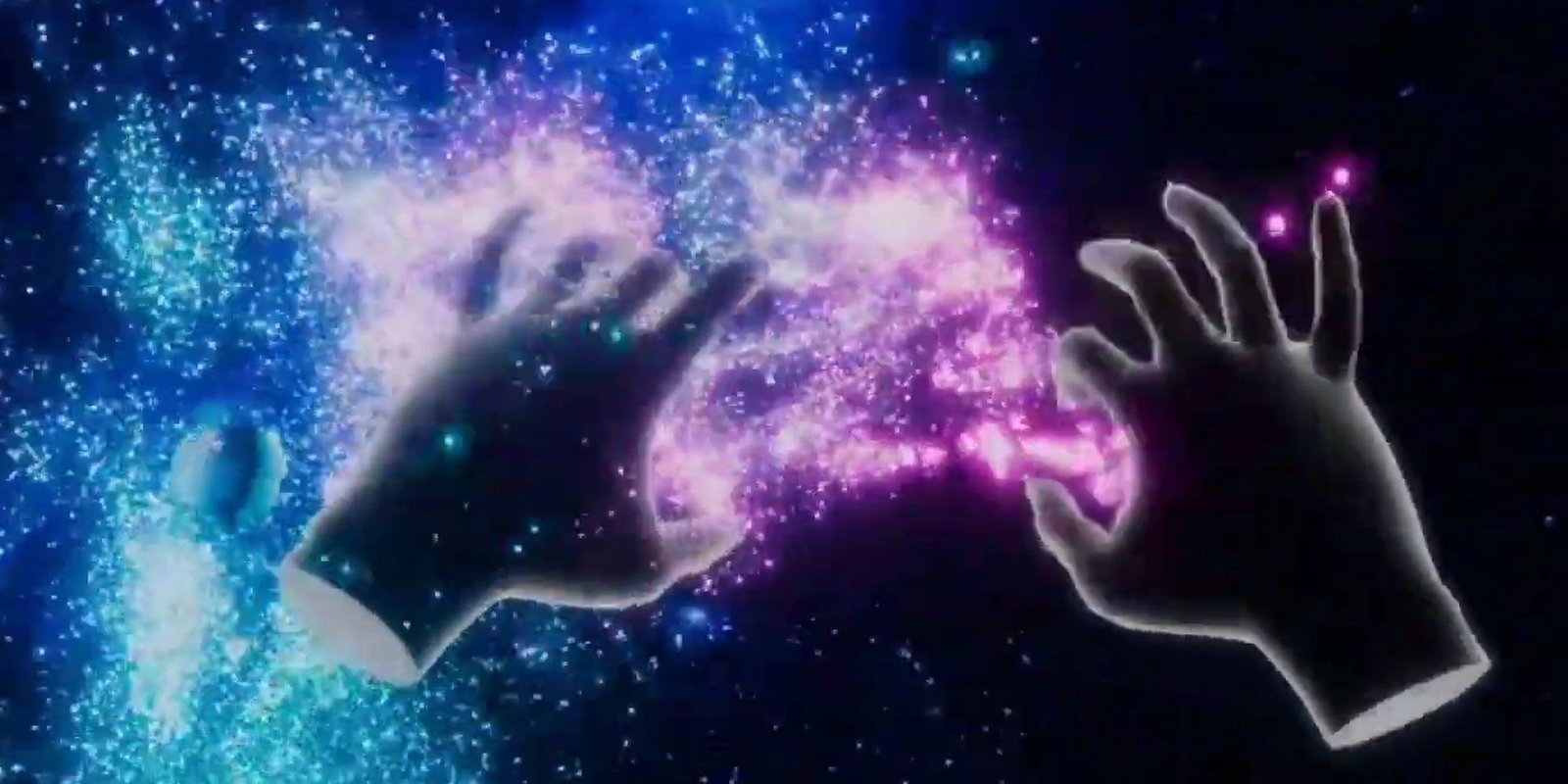 Hand Particle VR: Colorful Particles Flowing From Hands In VR