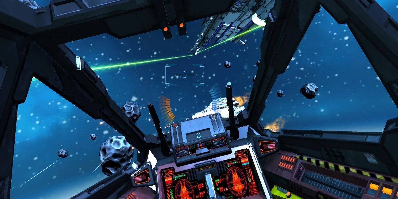 Minos Starfighter VR: The View From Inside The Cockpit Of The Starship