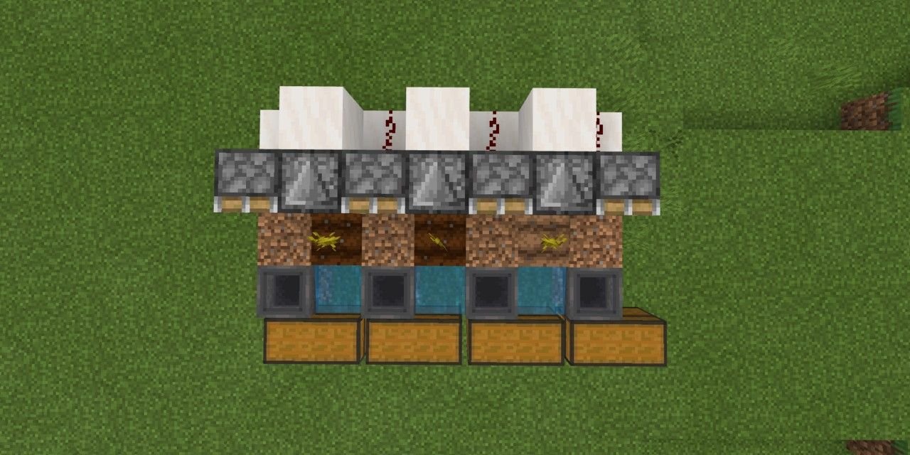 Minecraft Automated Melon and Pumpkin Farm