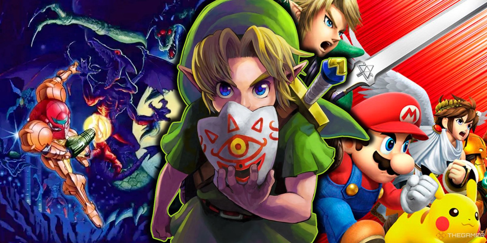 Super Metroid, The Legend Of Zelda Majora’s Mask and Super Smash Bros. Ultimate Soundtrack.