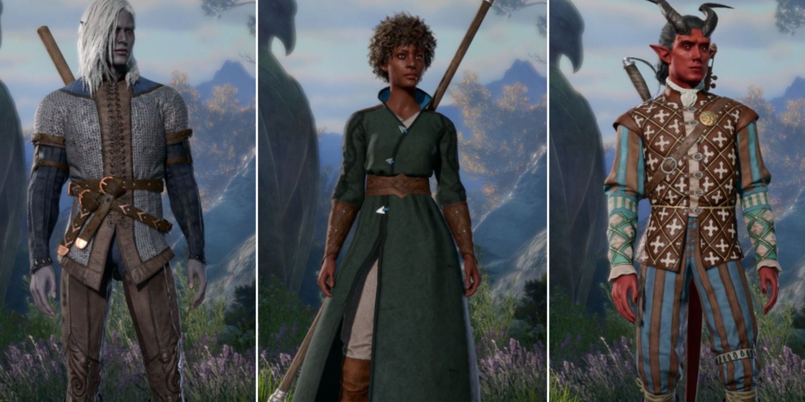 Baldur's Gate 3 Character Creation Borderless