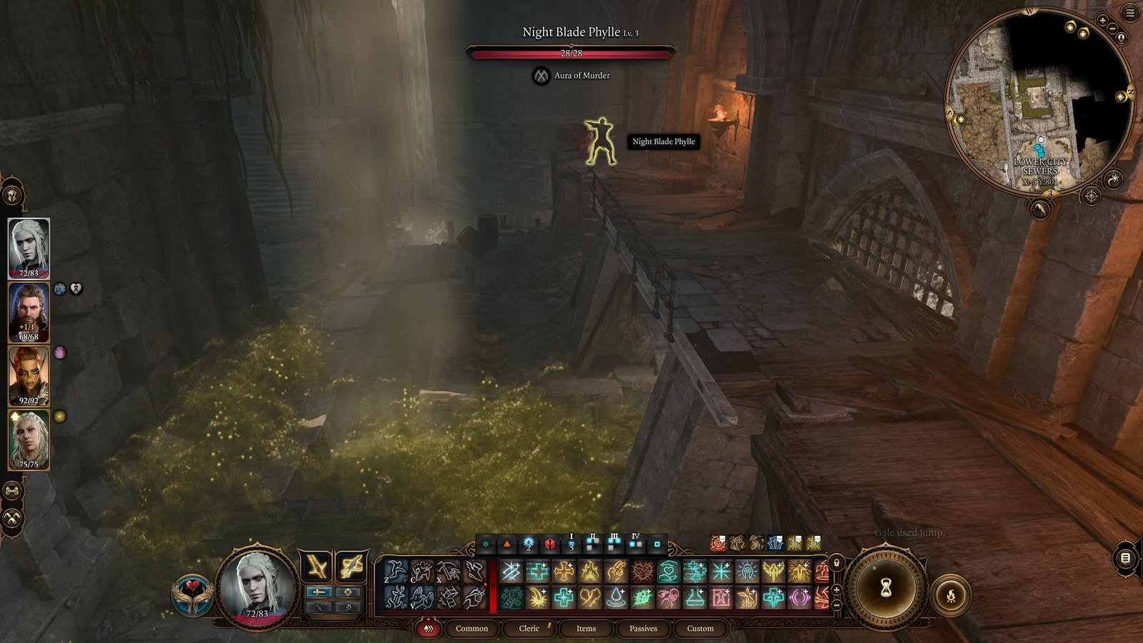 Player Sneaks Up On Cultists Torturing Refugees In Lower City Sewers