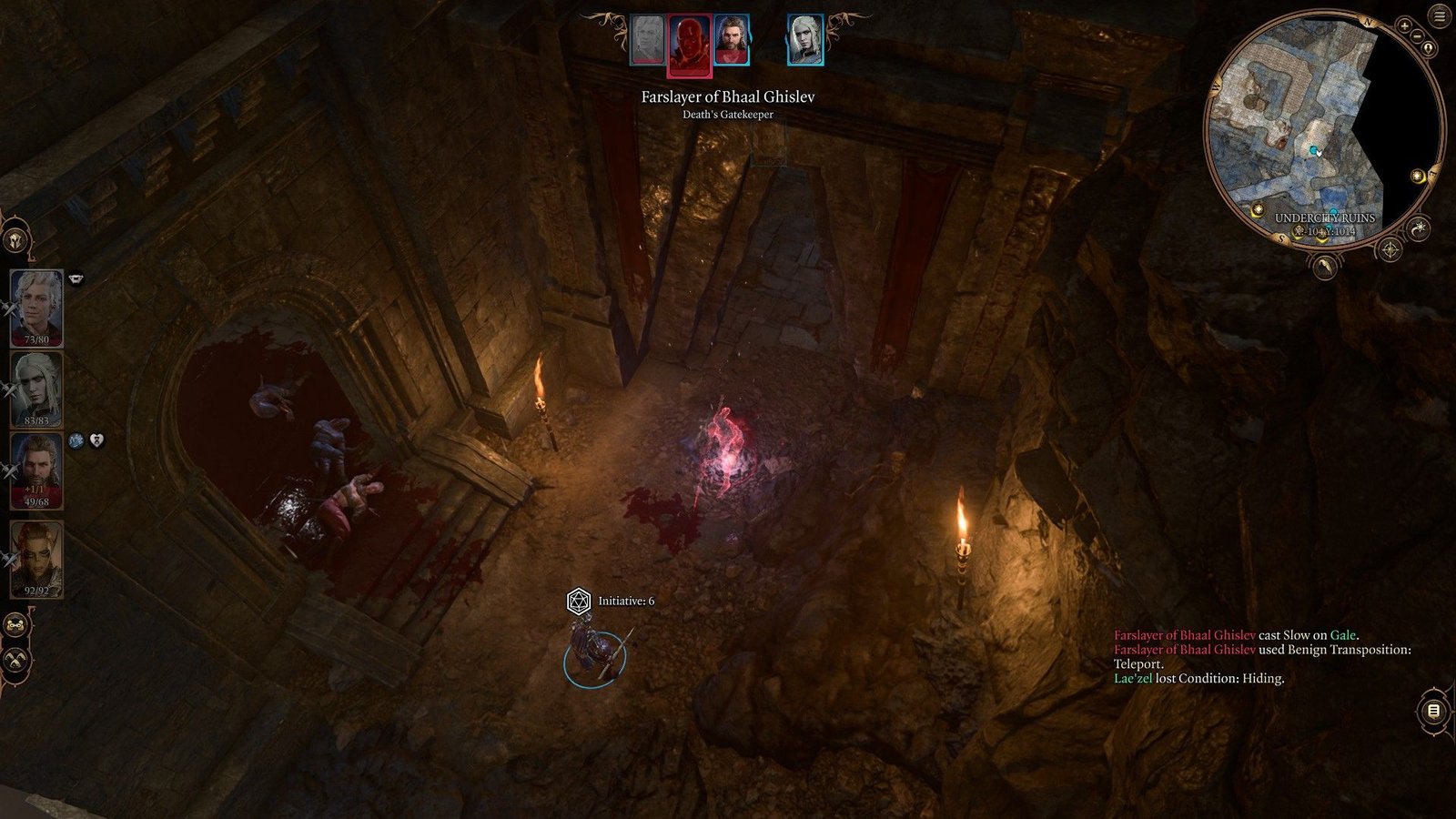 Lae'zel Lies In Wait When Farslayer Gislev Teleports On Top Of Her And Falls Into Trap