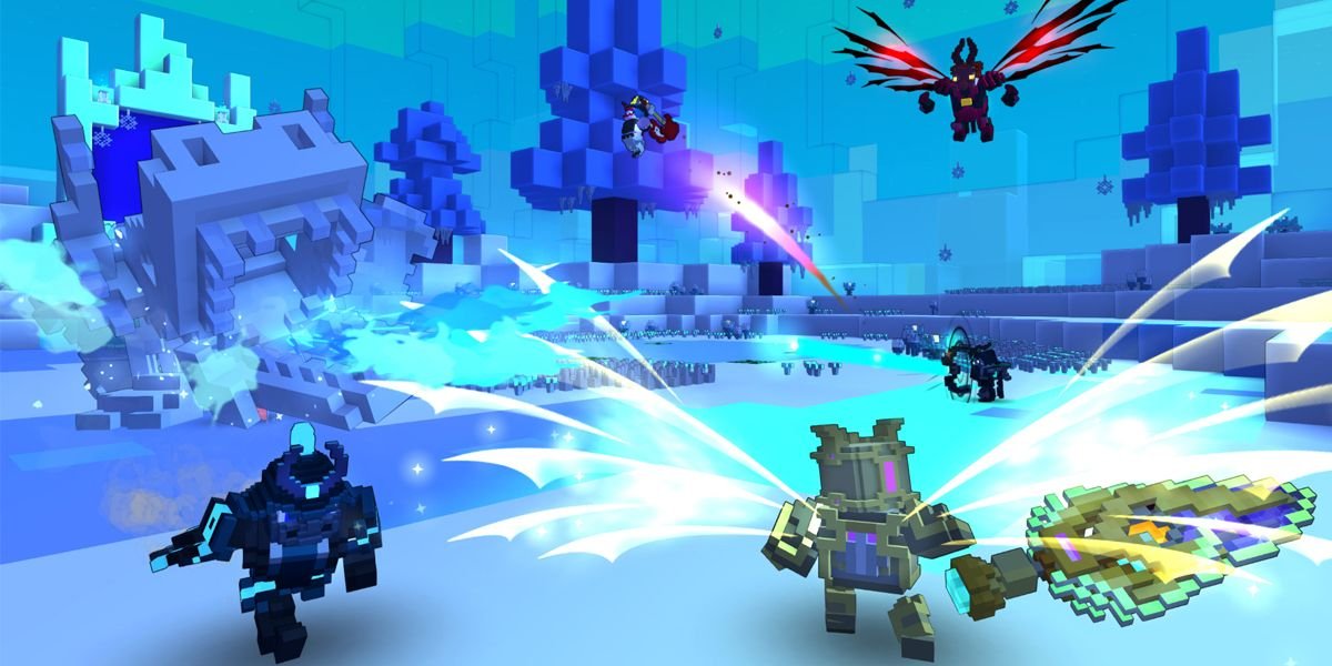 Trove an example of combat found in the game