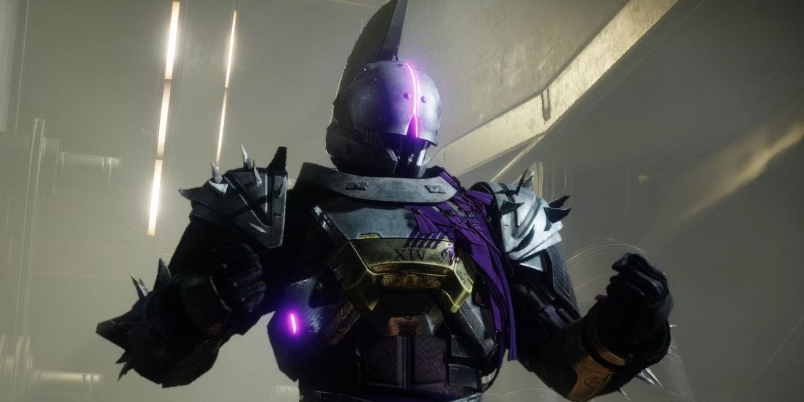 Helm of Saint-14 worn by Saint himself in Destiny 2.