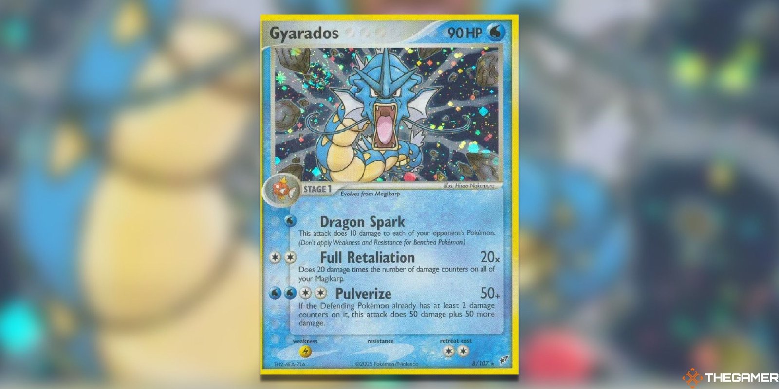 Charizard's card art from Crystal Guardians in the Pokemon TCG.