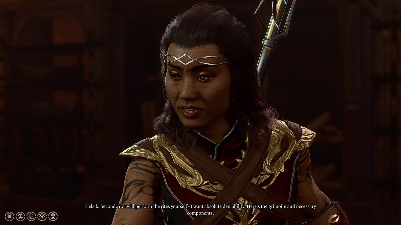 Helsik Tells Player To Make Portal To House Of Hope Themselves And Gives Ritual Items In Baldur's Gate 3