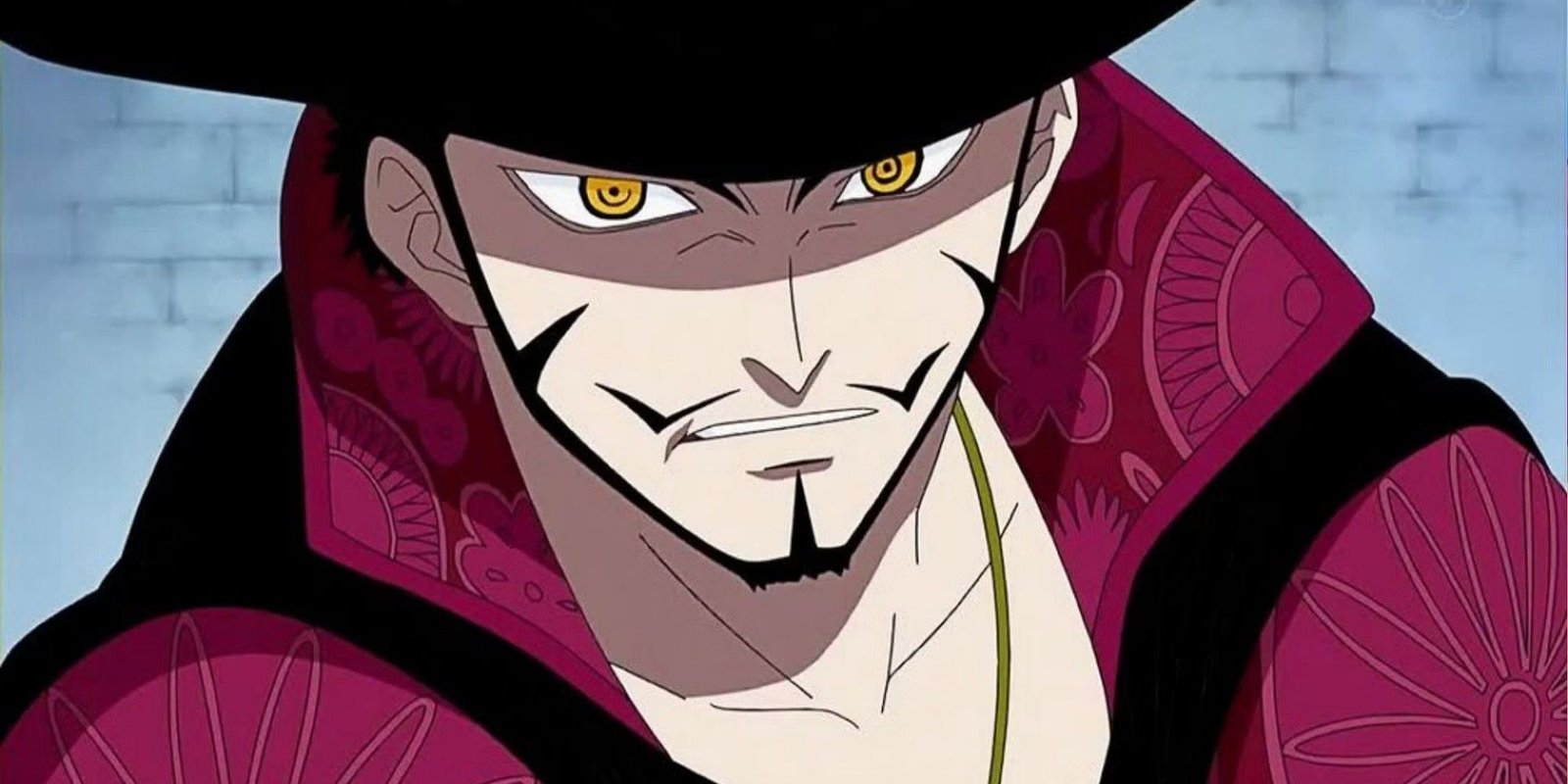 Dracule Mihawk's face in one piece