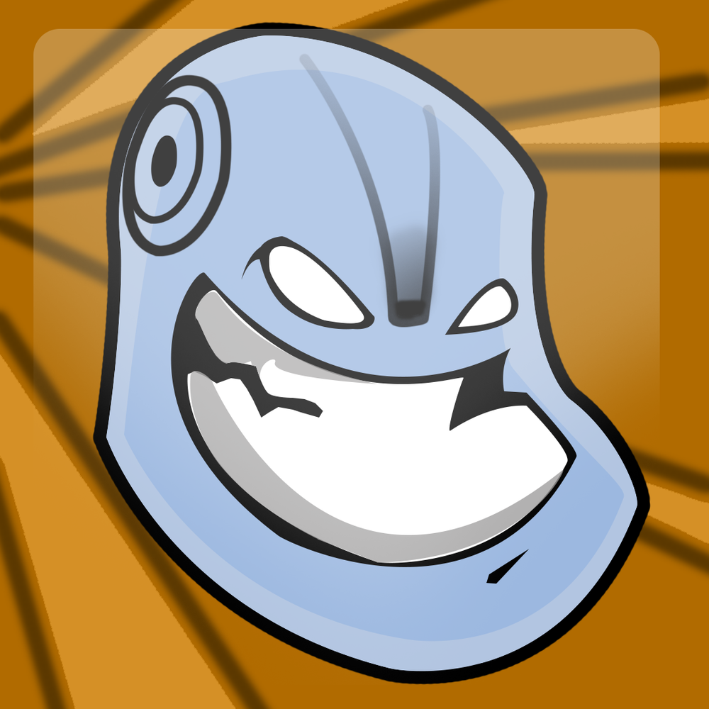 Blue Face Man