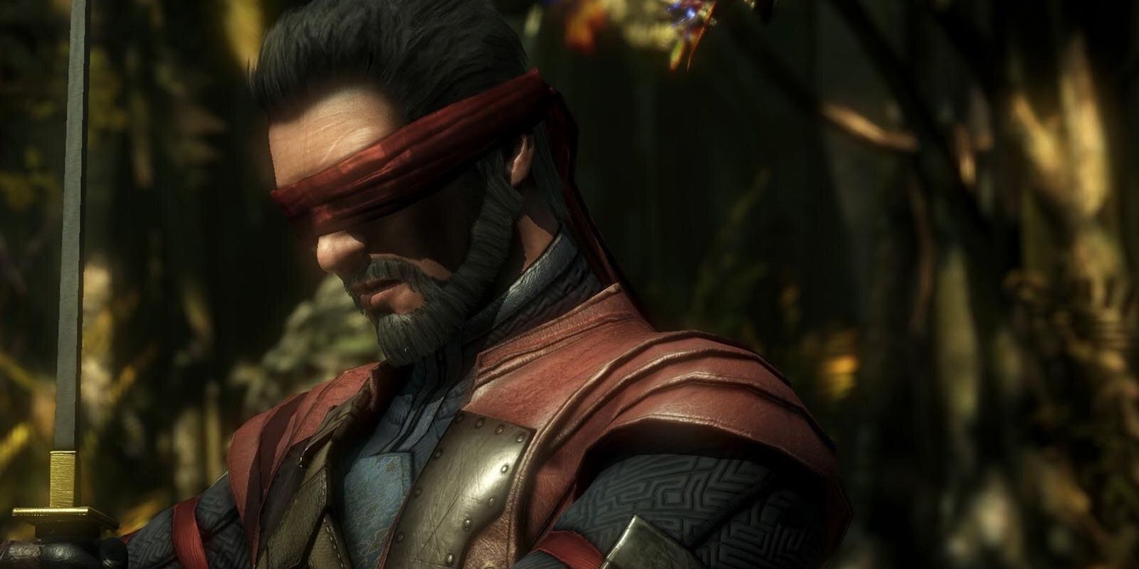 Mortal Kombat - Kenshi Holding His Blade
