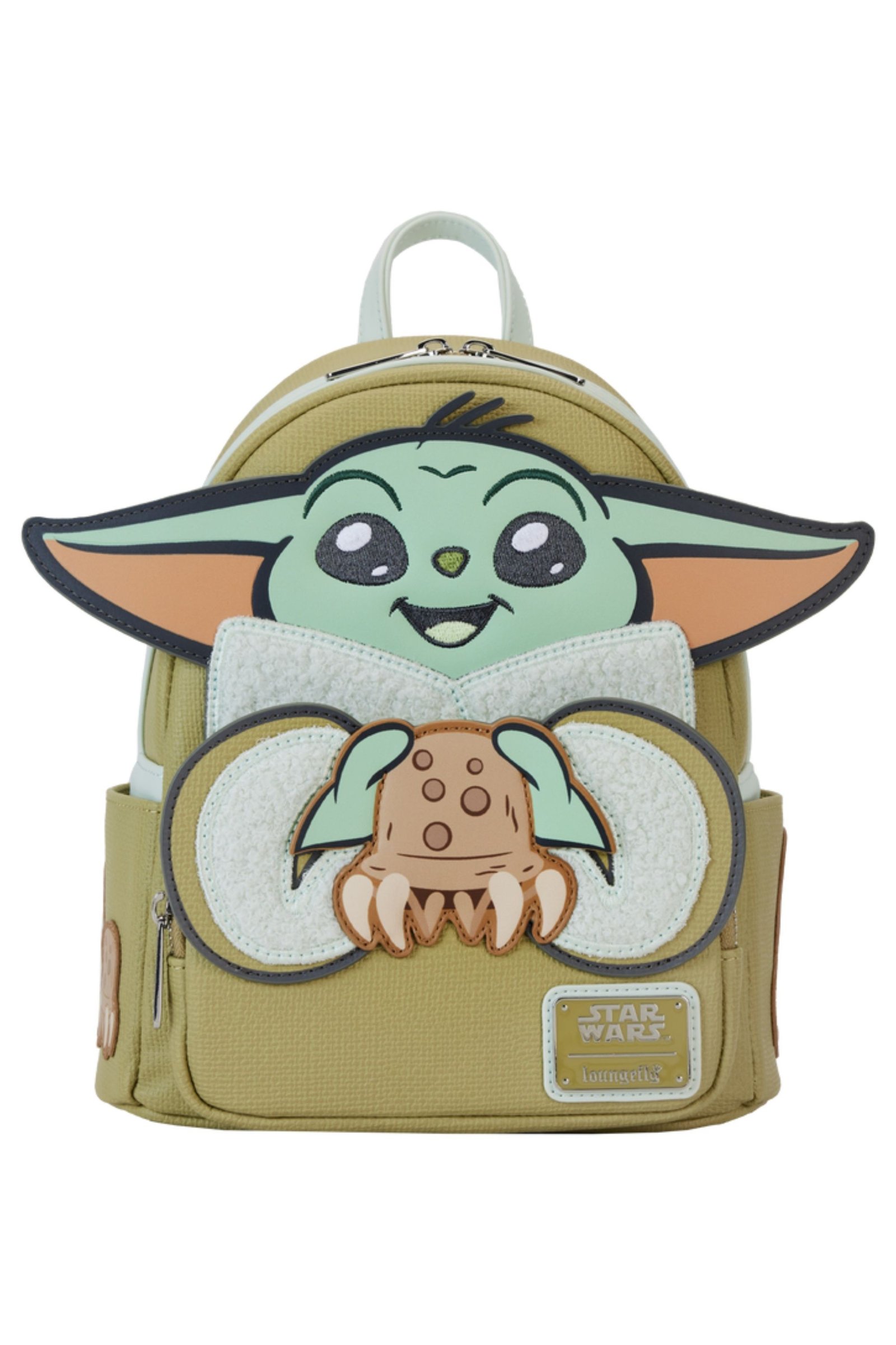 The Mandalorian Grogu & Crabbies Cosplay Mini Backpack