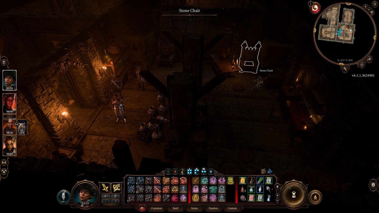 Baldur's Gate 3: An image of the Toll House Cellar