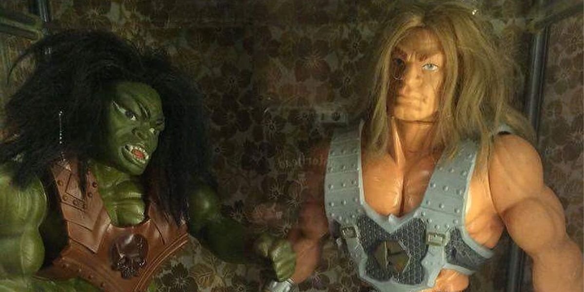 Megator He-Man action figure with Tytus