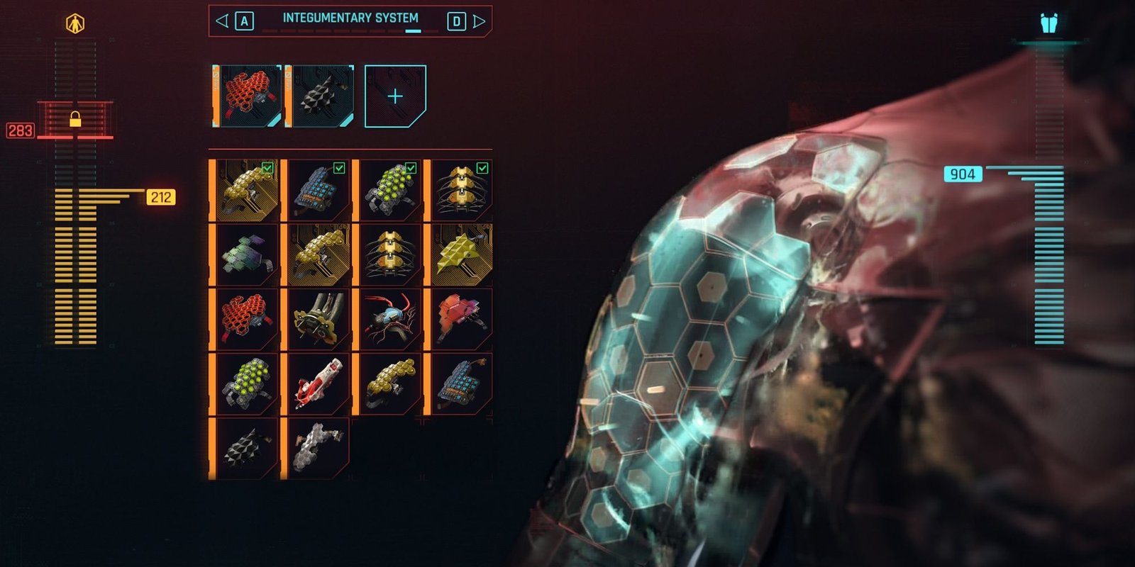 Cyberpunk 2077 Intergumentary System
