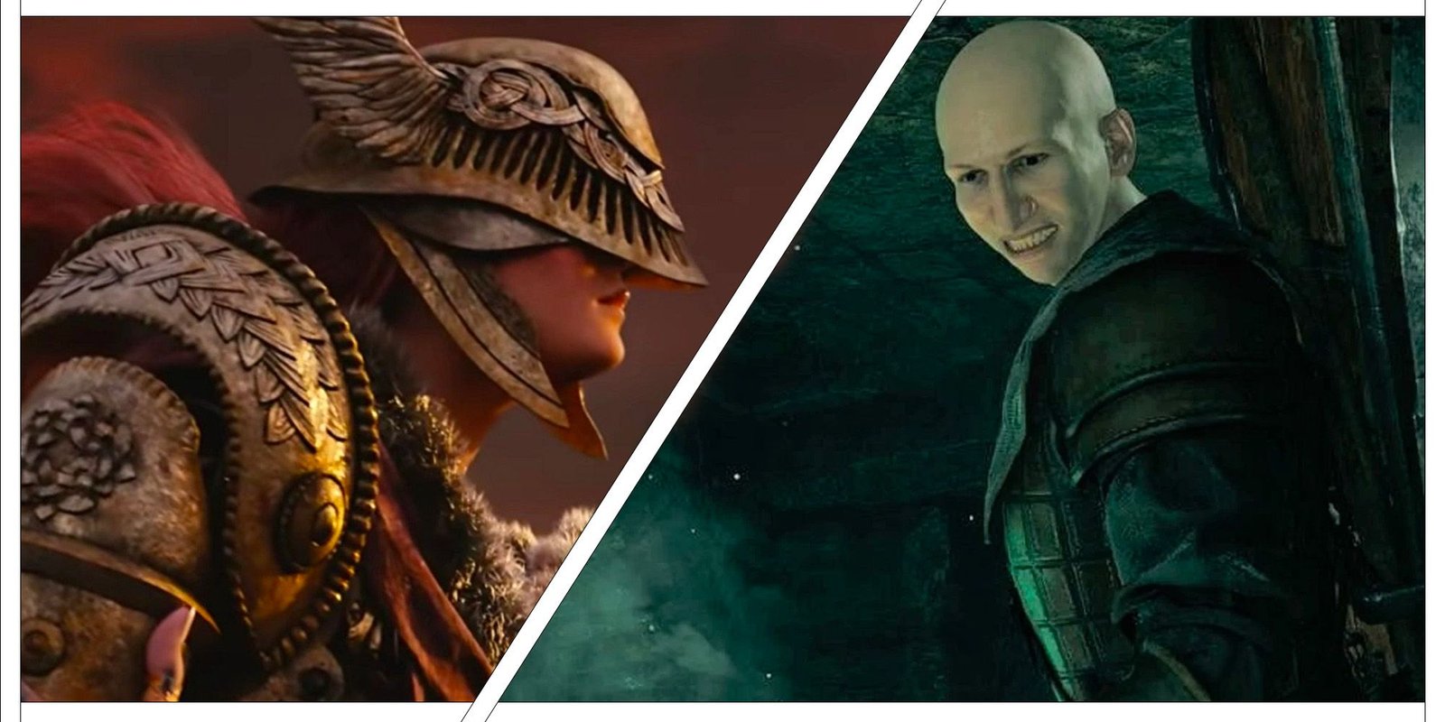 Elden Ring Feature Image Showcasing the Marketable Character and the NPC known as Patches
