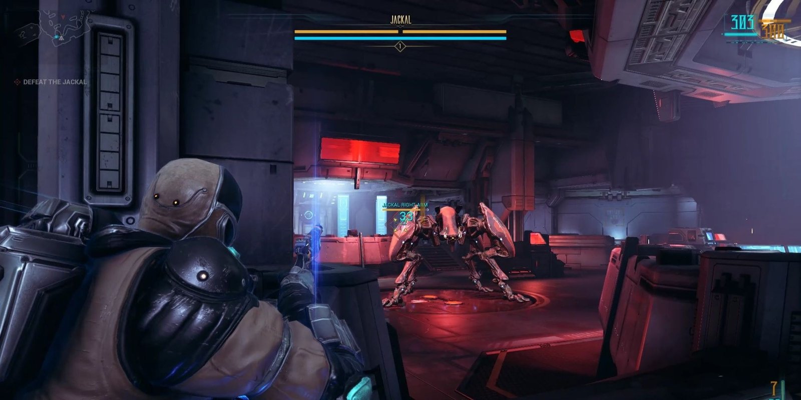 Warframe New War Jackal Boss