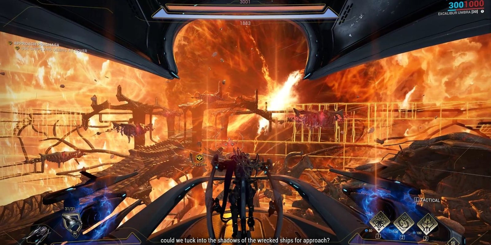 Warframe New War Railjack Section Solar Flare
