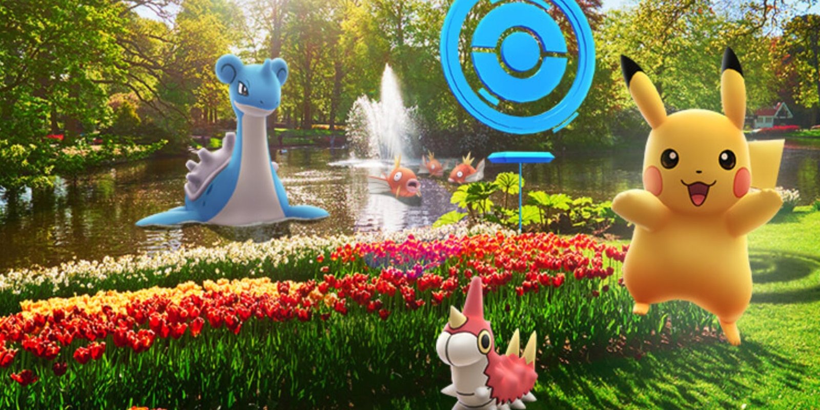 lapras pikachu magikarp and wurmple in pokemon go