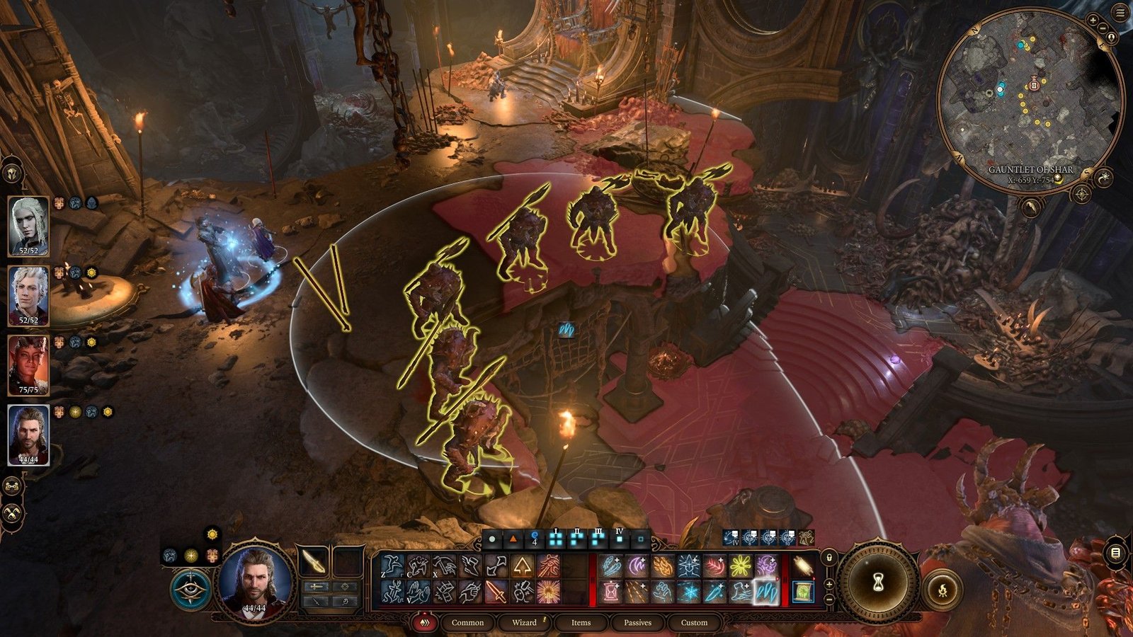 Gale Uses Ice Storm On Yurgir's Unsuspecting Merregon Minions