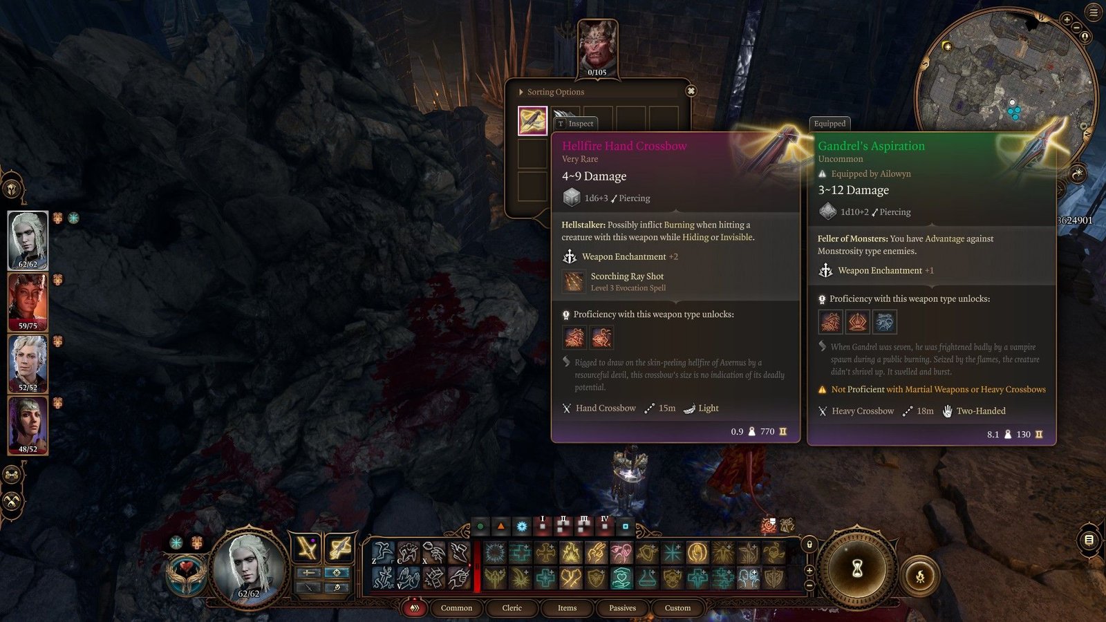 Hellfire Handbow Reward From Defeated Yurgir