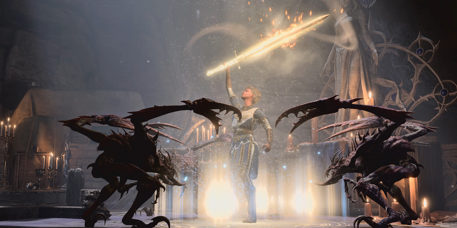 Baldur's Gate 3 Paladin Using Divine Smite