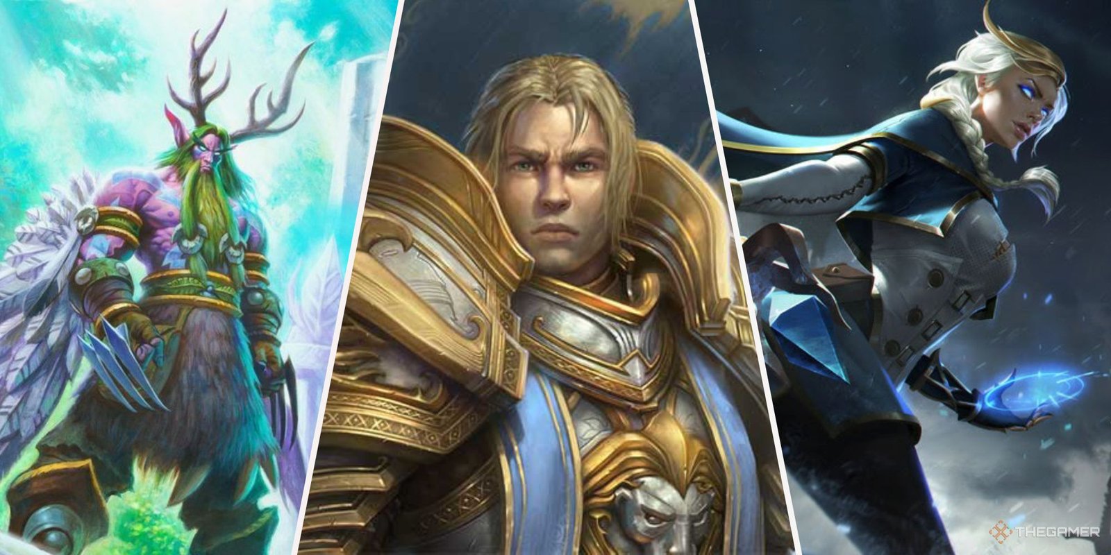Malfurion Stormrage, Anduin Wrynn, Jaina Proudmoore