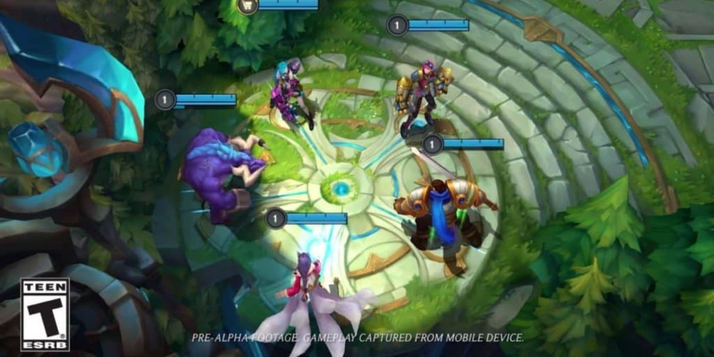 Start of the game in League of Legends Wild Rift