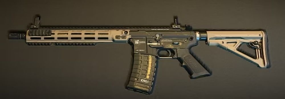 Modern Warfare 2 M4 With No Attachments