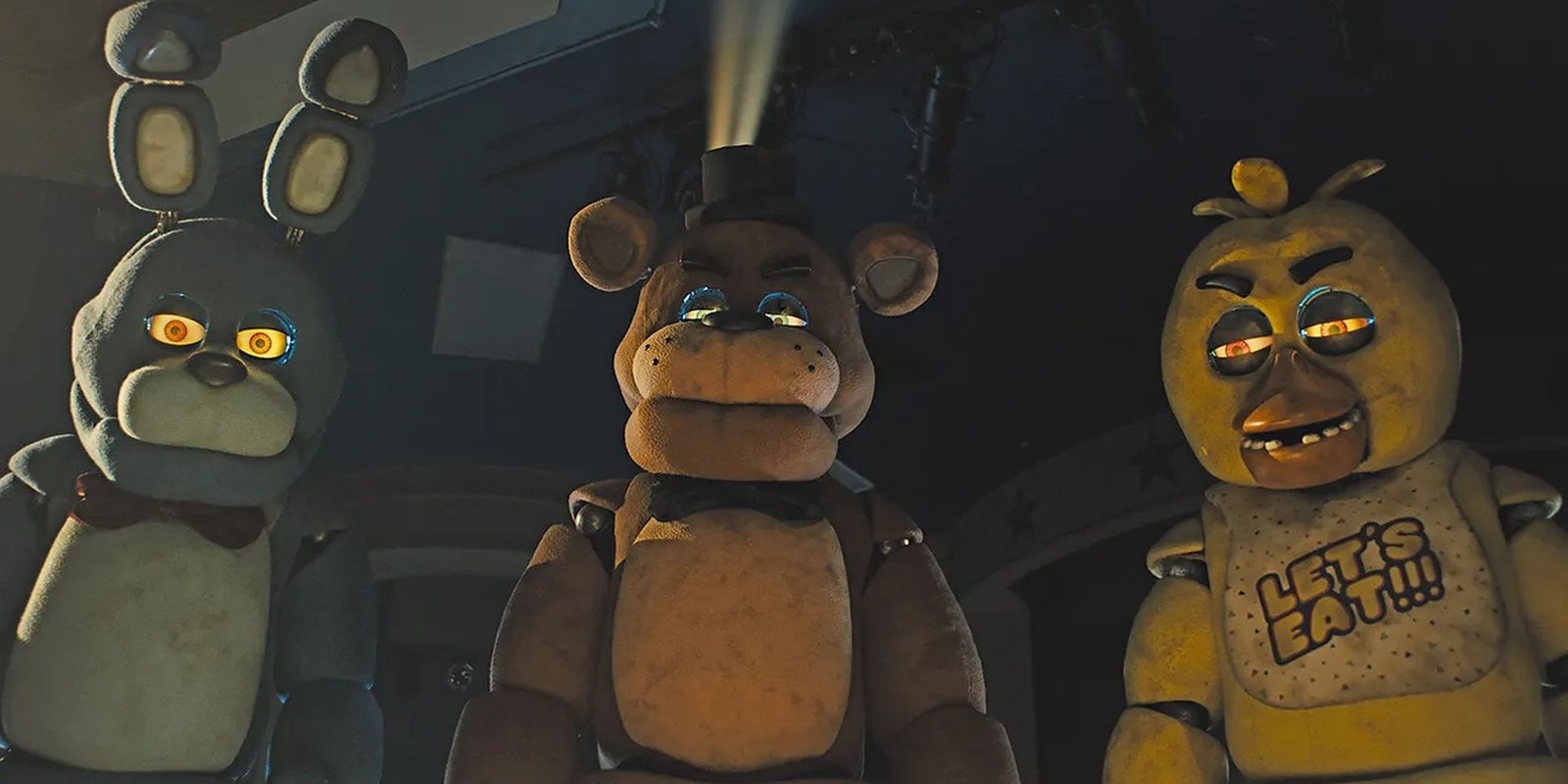 Five Night's At Freddy's: The Movie - The Puppets Surrounding Someone