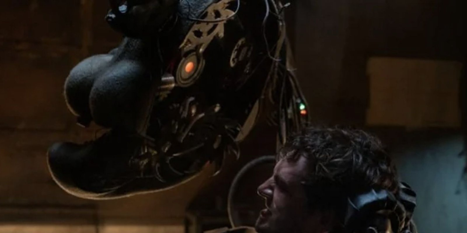Five Night's At Freddy's: The Movie - Mike About To Be Blendered By An Animatronic Mask