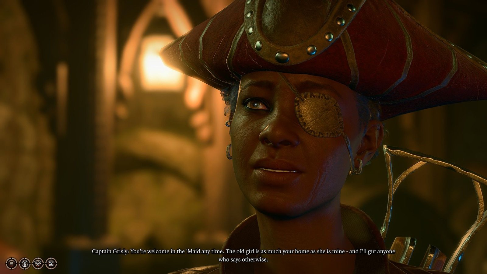 Captain Grisly Thanks Player For Saving Her And Offers Blushing Mermaid Home