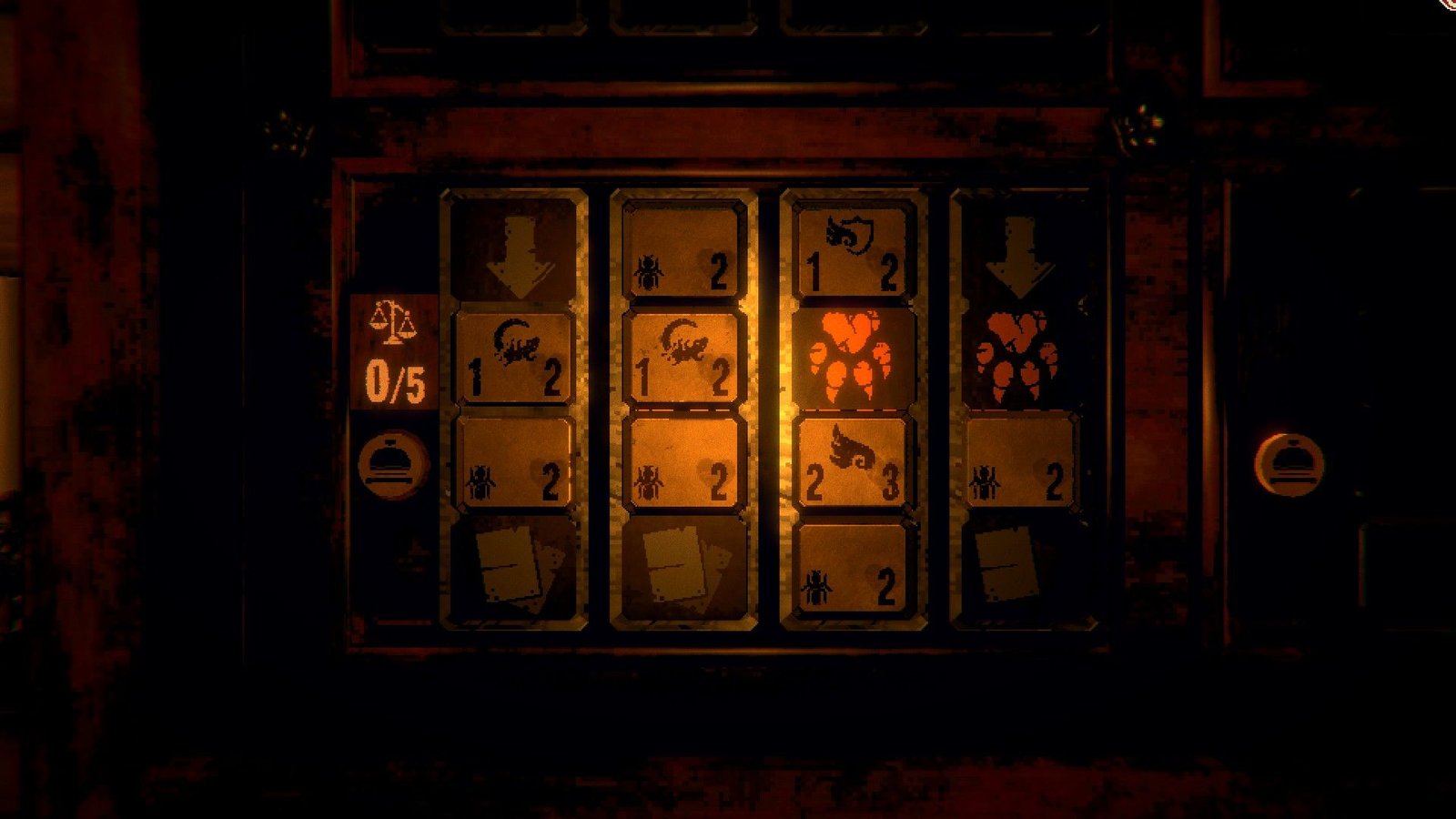 The Second Cabinet Puzzle Solution in Inscryption