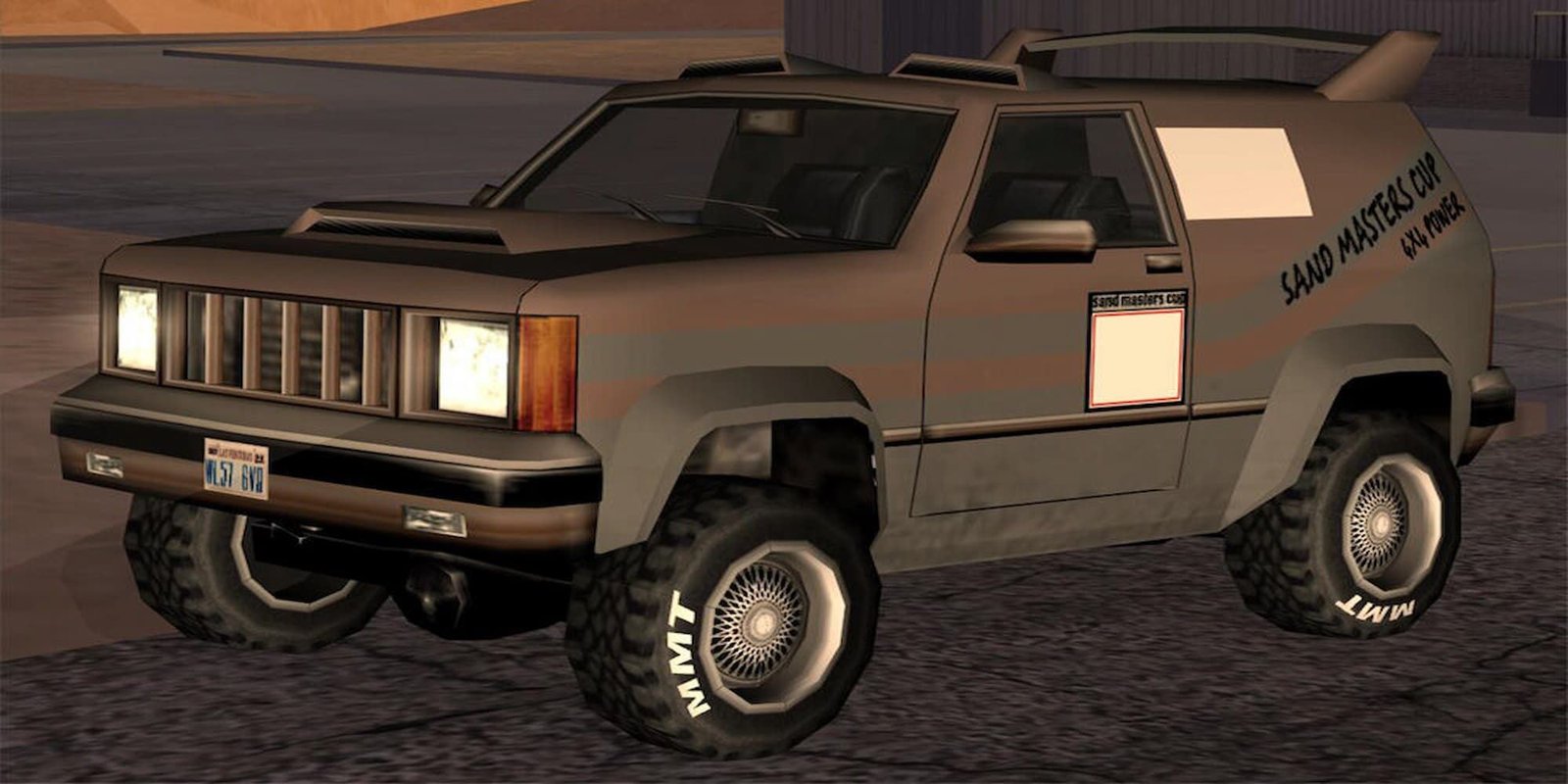 The GTA SA Sandking found in Bone County