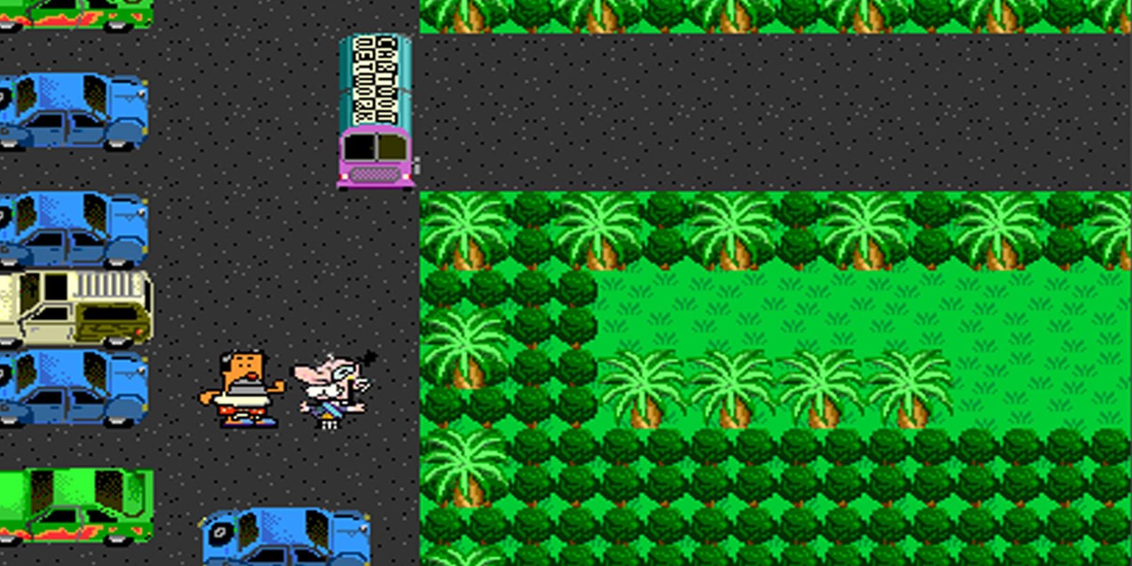 Opening Level of Cartoon Network's Summer Resort.