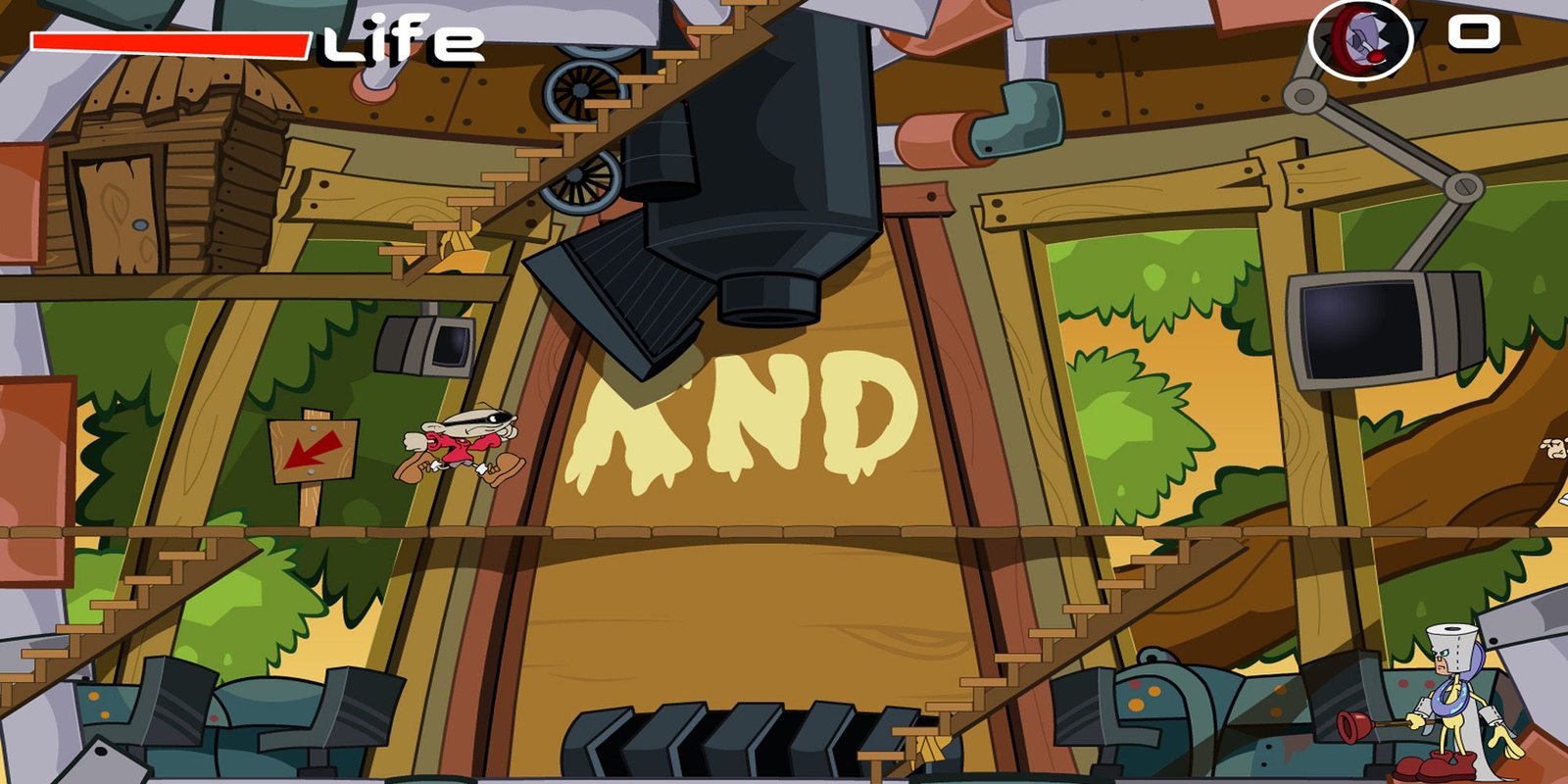 Level 5 of Codename Kids Next Door Operation STARTUP.