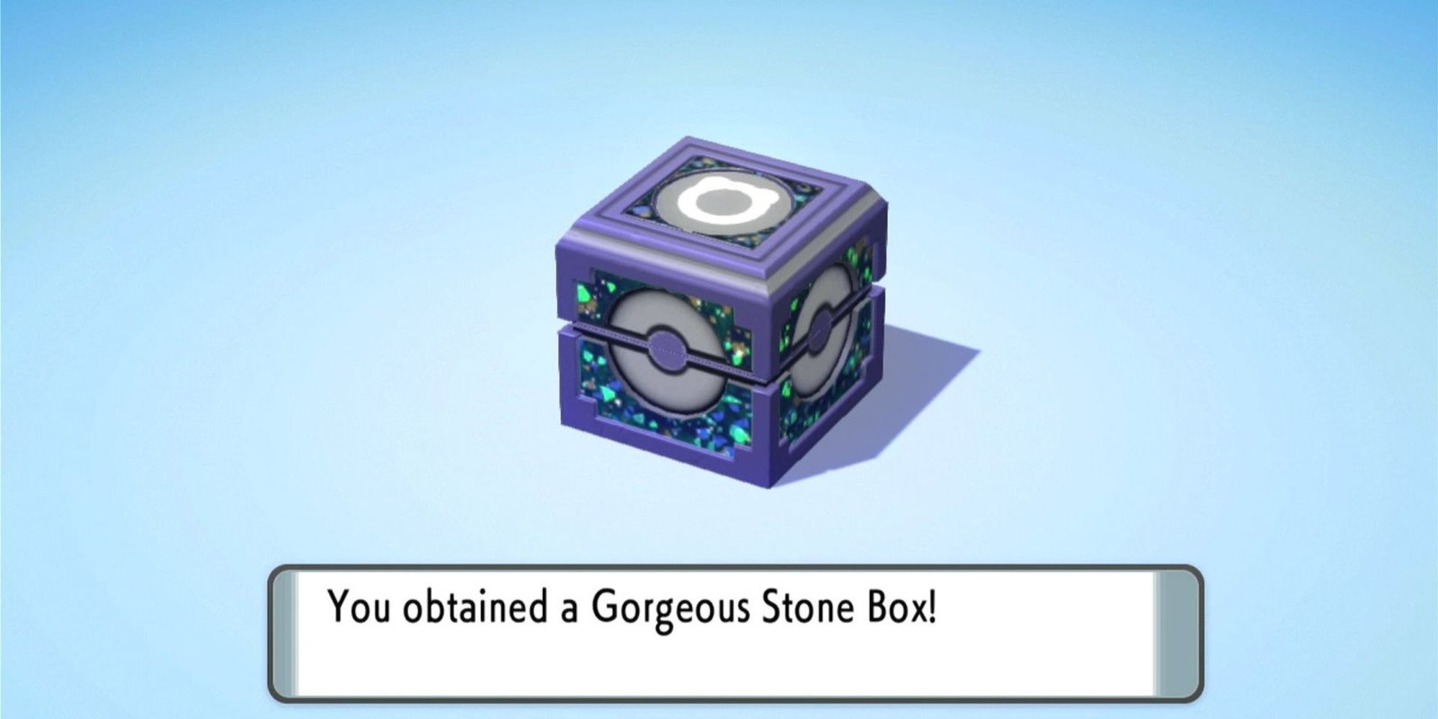 Pokemon Brilliant Diamond and Shining Pearl Grand Underground Gorgeous Stone Box