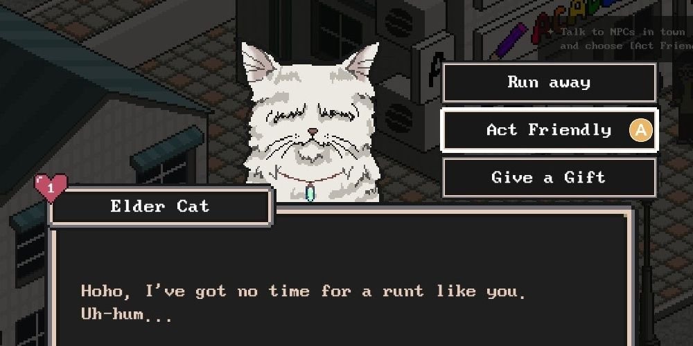 A Street Cat's Tale, Elder Cat dialogue