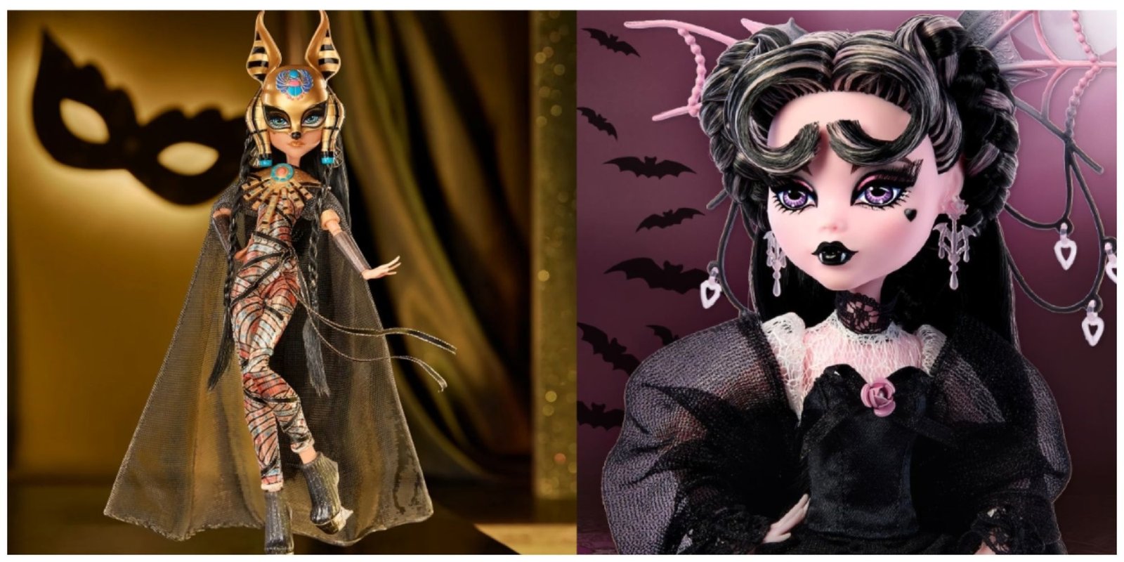 Monster High Dolls Egypt and Evil