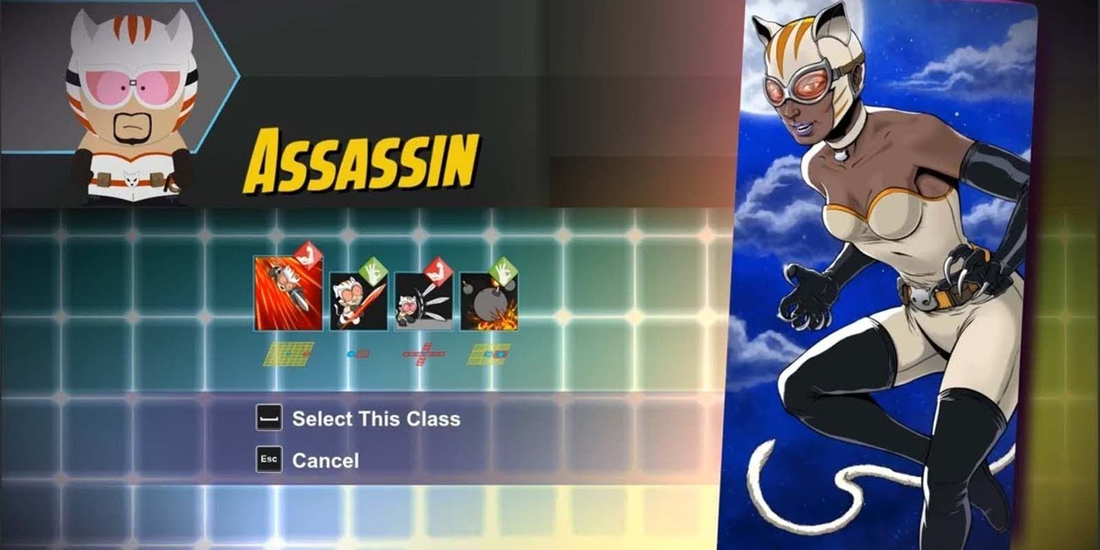The Assassin class from South Park: The Fractured But Whole