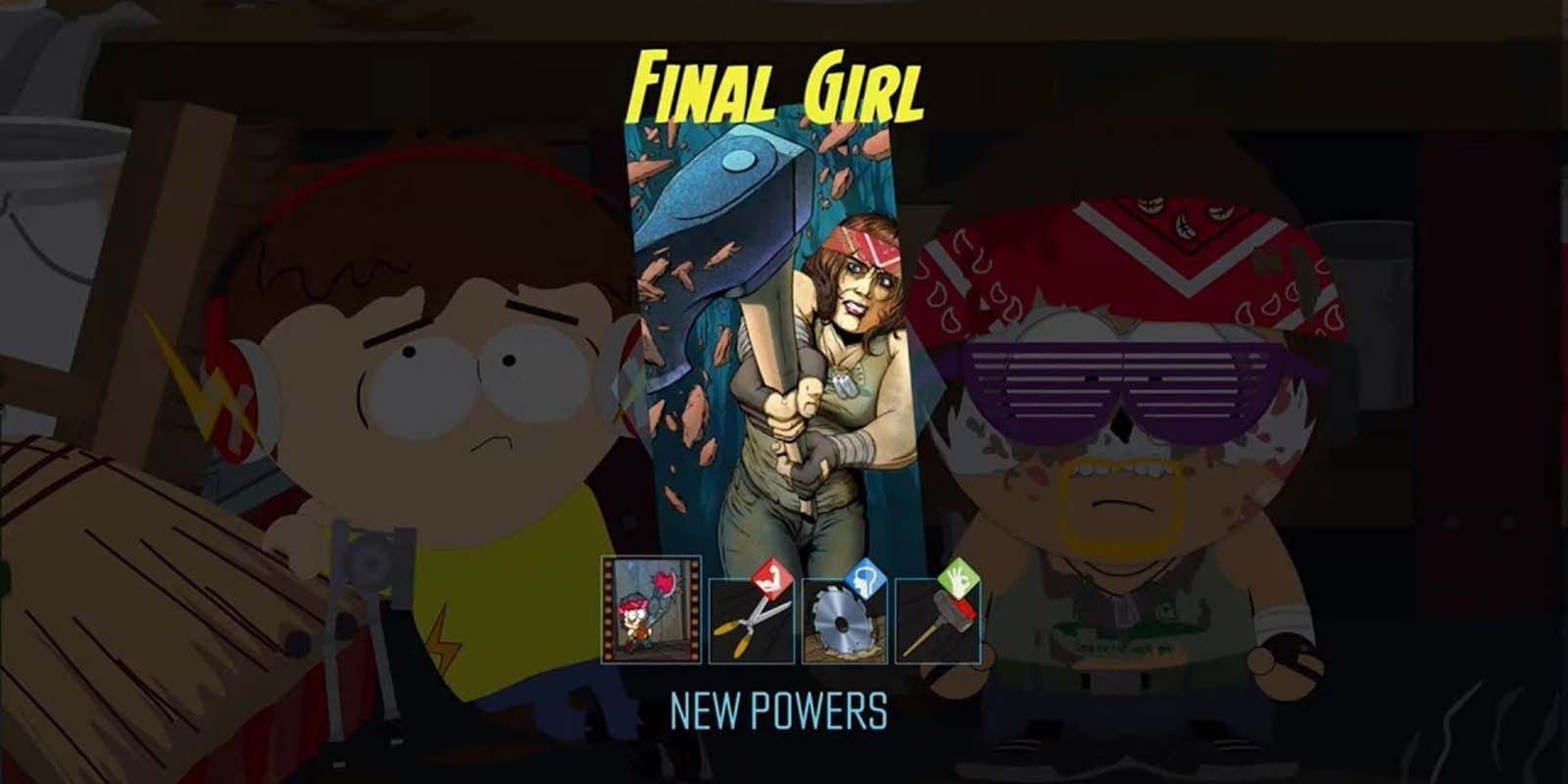 The Final Girl class from South Park: The Fractured But Whole