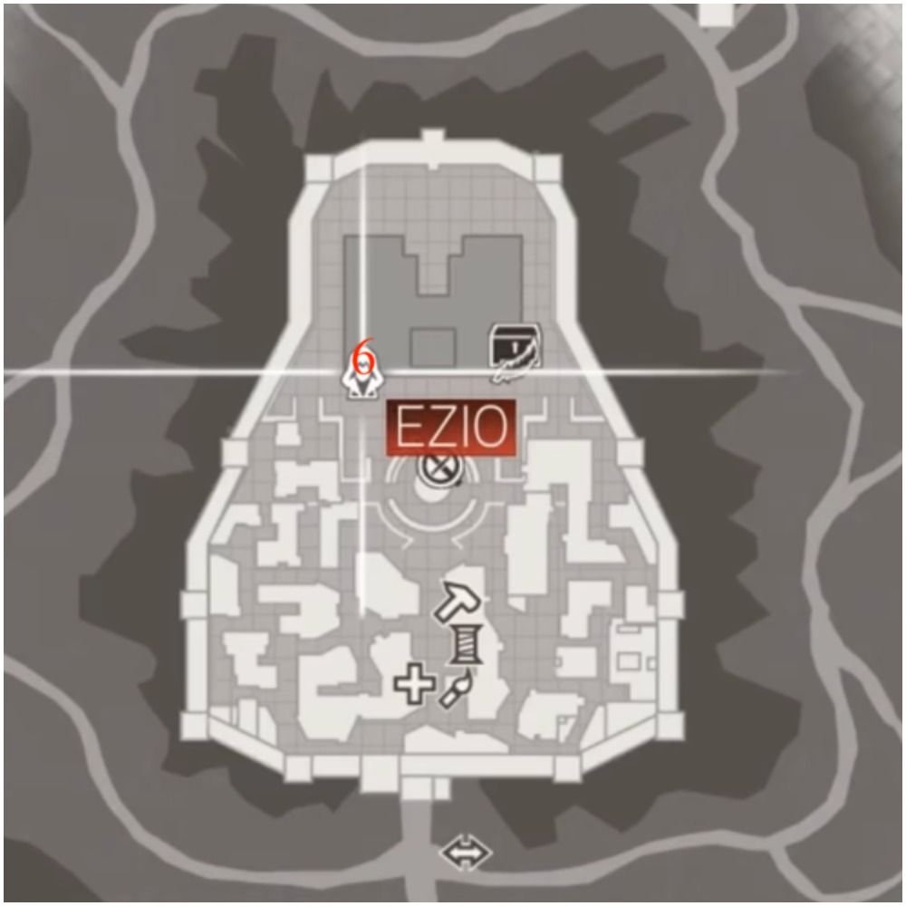 Assassin's Creed 2 Monterrigioni Glyph Location